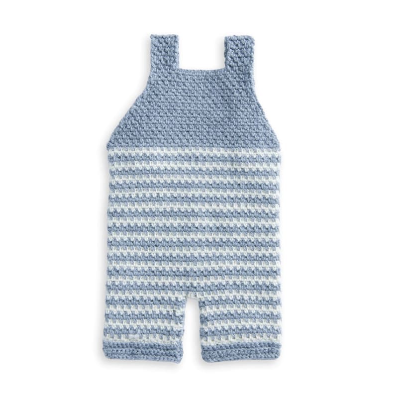 ## Bernat Striped Baby Romper