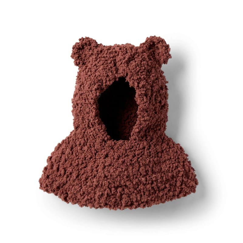 ## Bernat Baby Bear Crochet Hooded Jumpsuit