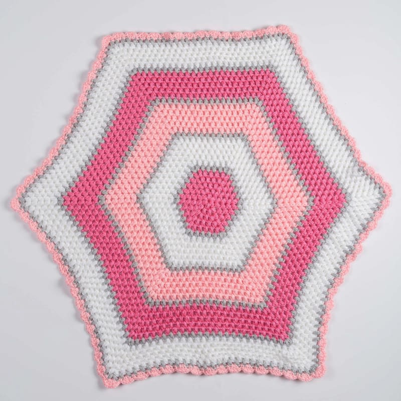# Sweet Baby Hexagon Blanket