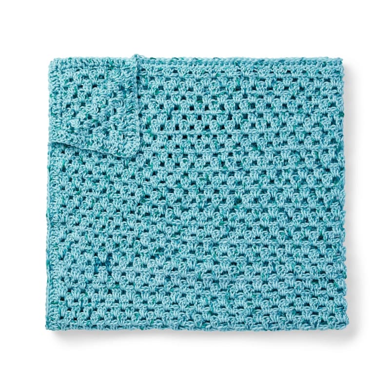 ## Caron Easy Peasy Crochet Baby Blanket