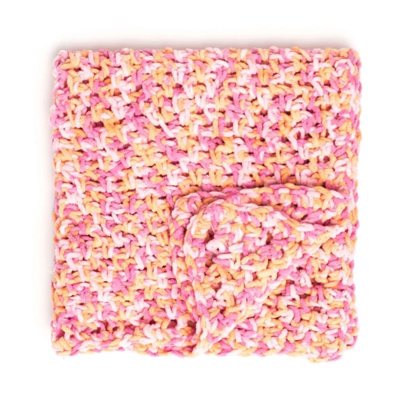 ## Bernat Simple Crochet Baby Blanket