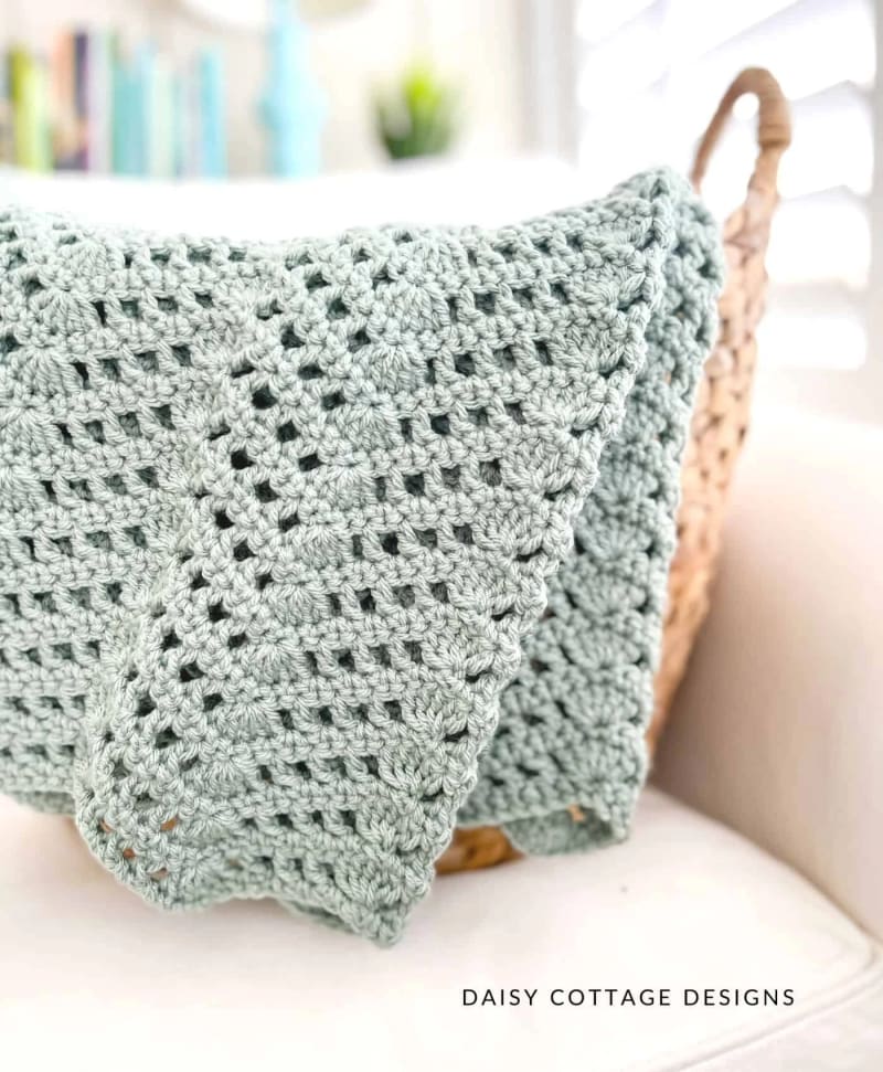 ## Heirloom Baby Blanket by Daisy Cottage Designs