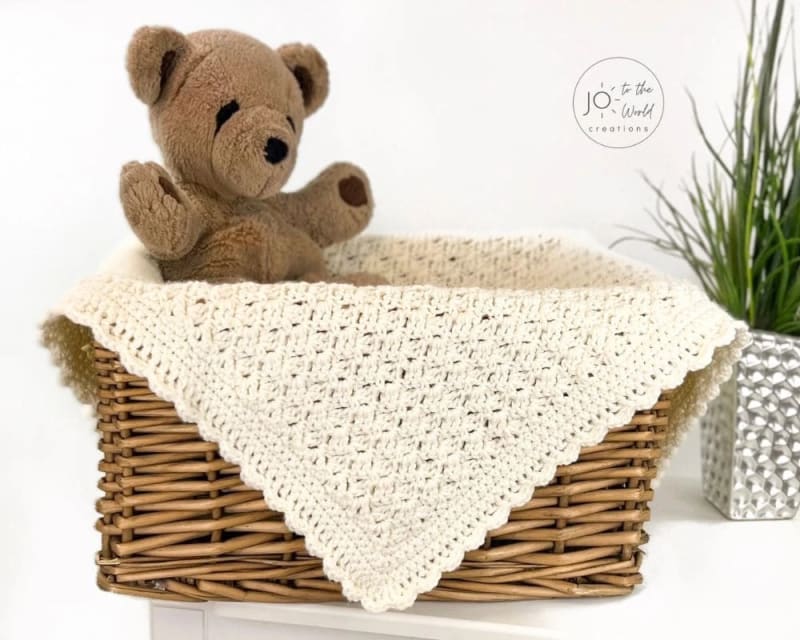 ## Classic Crochet Baby Blanket