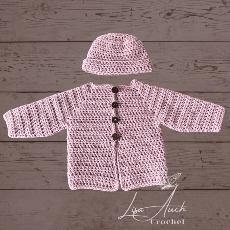 ## Sugarplum Baby Cardigan