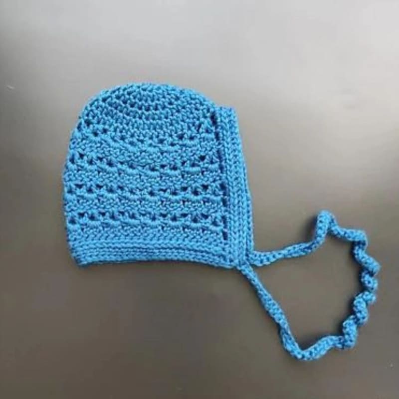 ## Crochet Baby Bonnet by Fosbas Designs