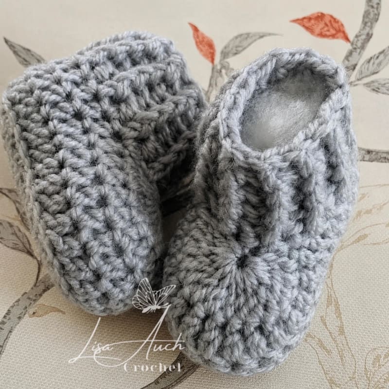 ## 10-Minute Baby Booties
