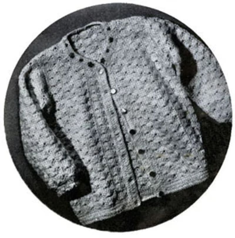 ## Baby Cardigan Pattern #5234