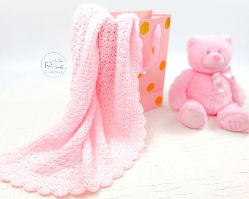 ## Simple Baby Blanket
