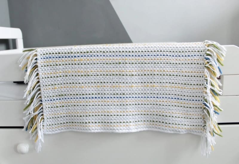 ## Meadowside Baby Blanket