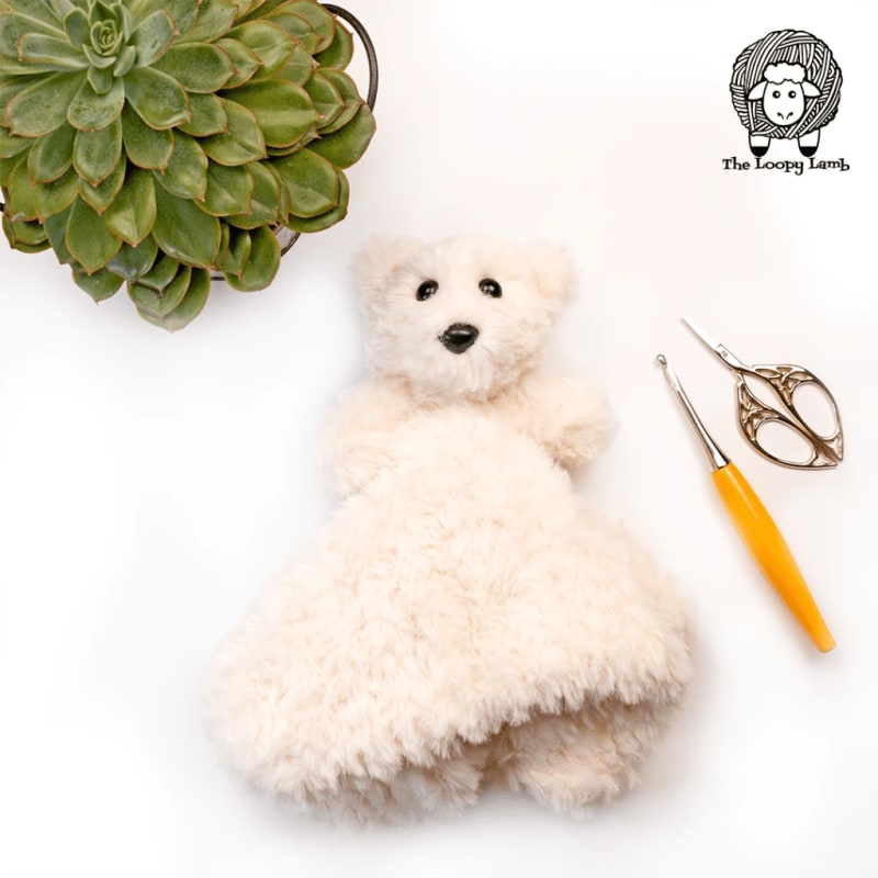 ## Teddy Bear Baby Lovey