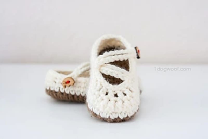 ## Double-Strapped Baby Mary Janes