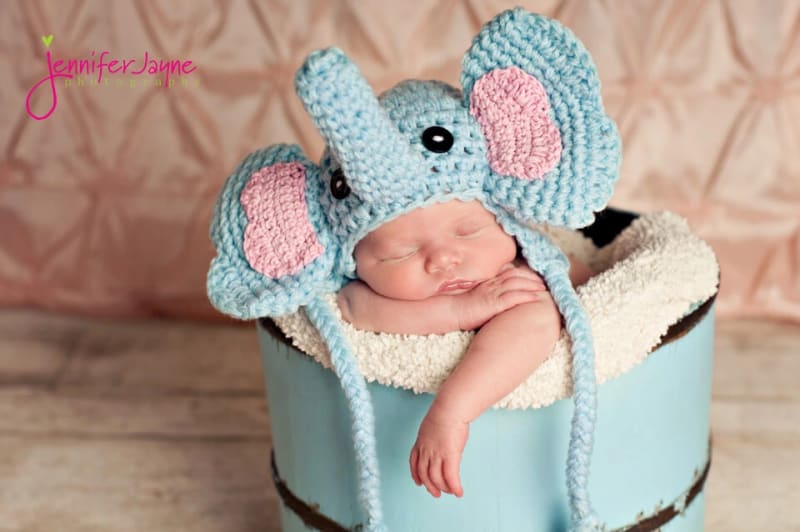 ## Baby Elephant Hat