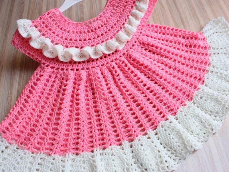 ## Baby Pineapple Frock Dress