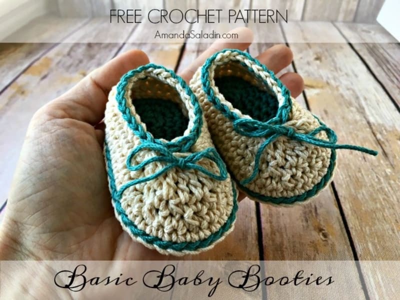## Basic Baby Booties