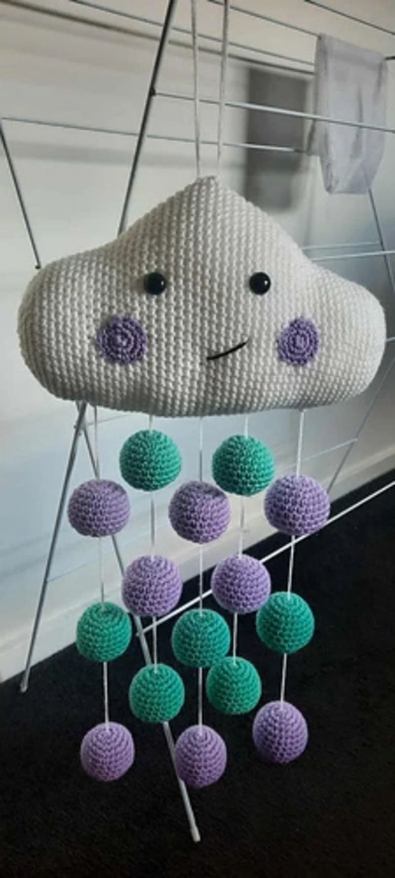 ## Cloud Baby Mobile by Nicola Marie Rattley