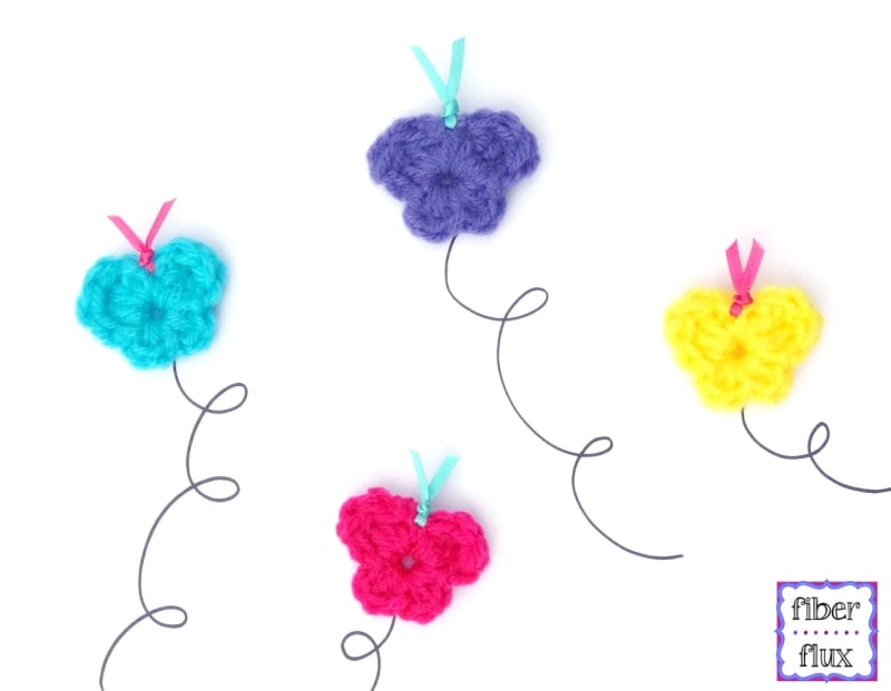 ## Free Moon and Stars Crochet Baby Mobile