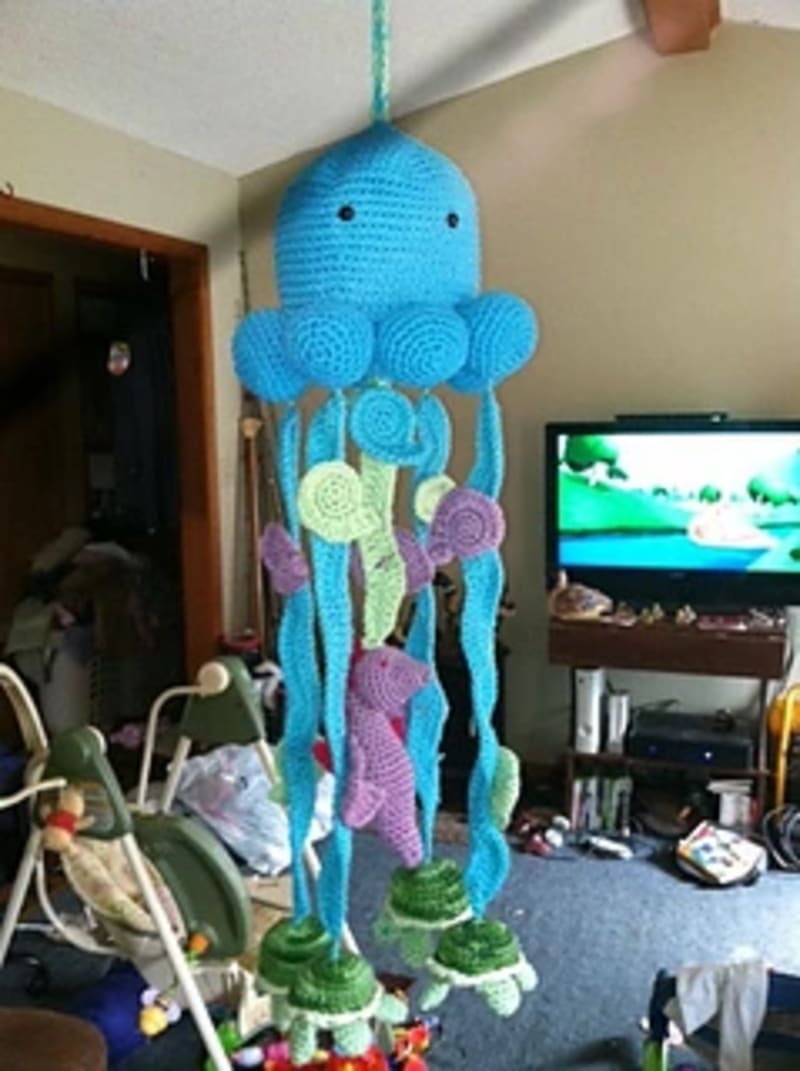 ## Sea Life Baby Mobile
