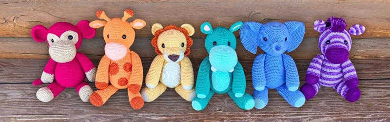 ## Safari Animal Collection — Six Free Animals