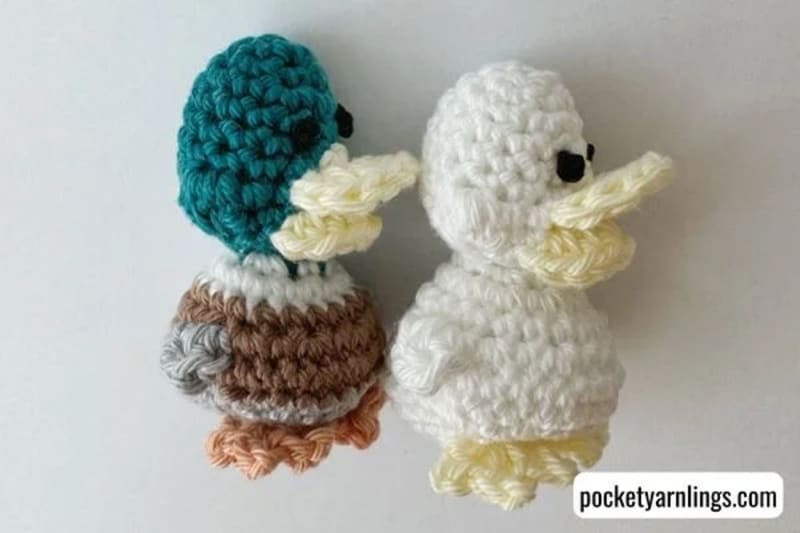 ## Free Crochet Duck