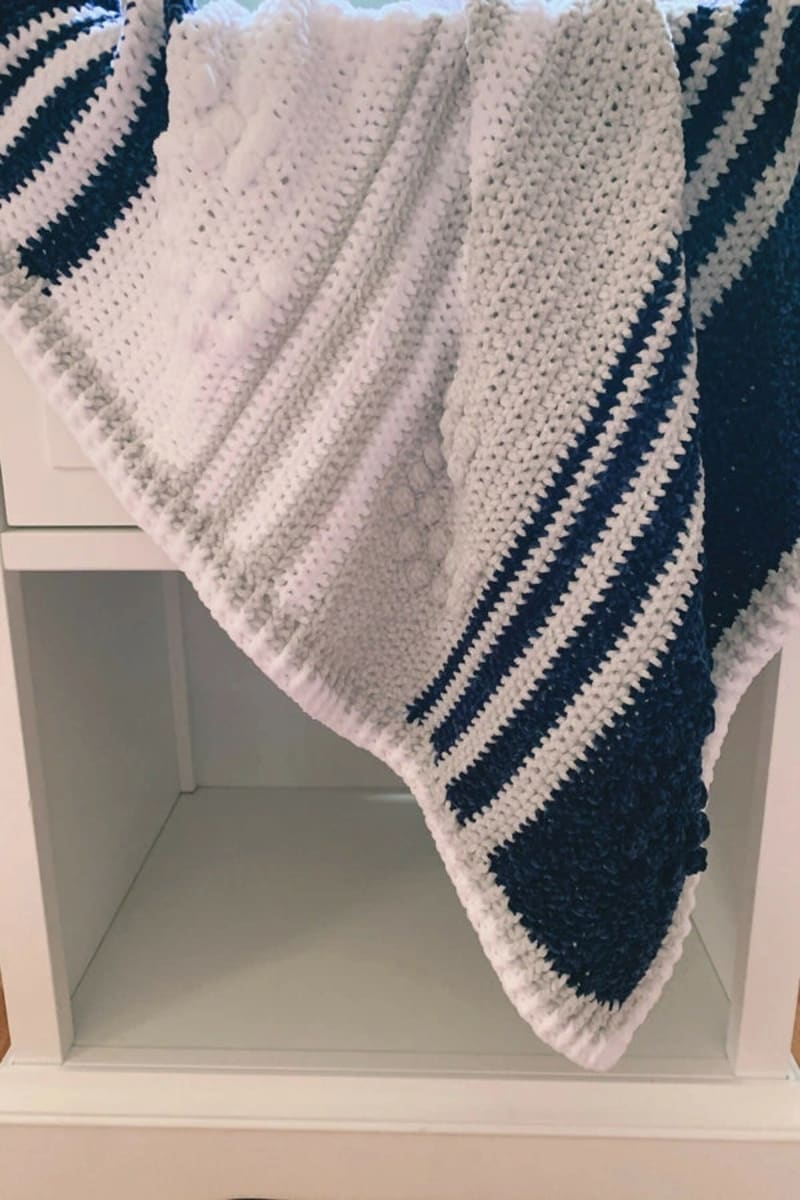 ## Midnight Skies Baby Blanket