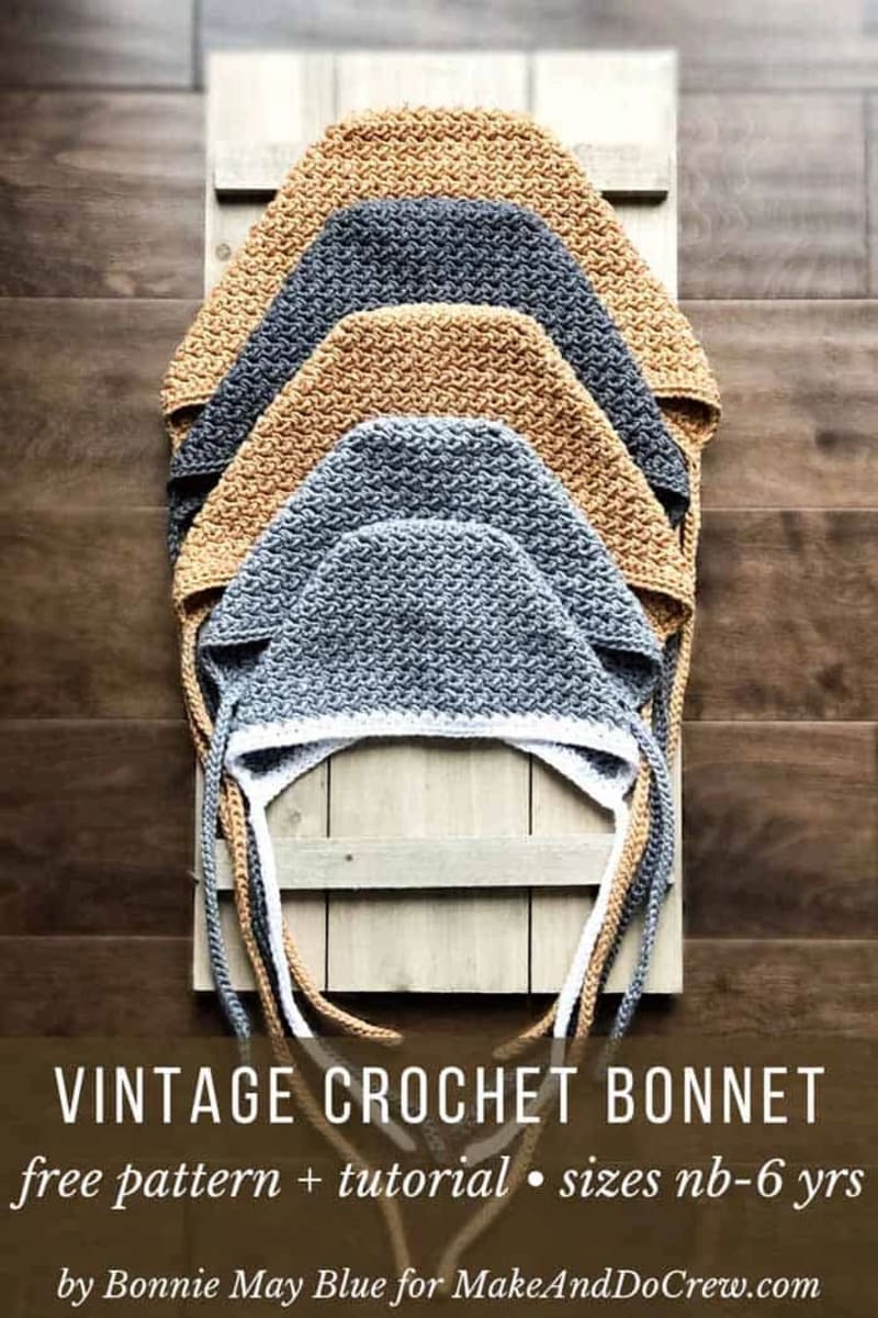 ## Crochet Baby Bonnet