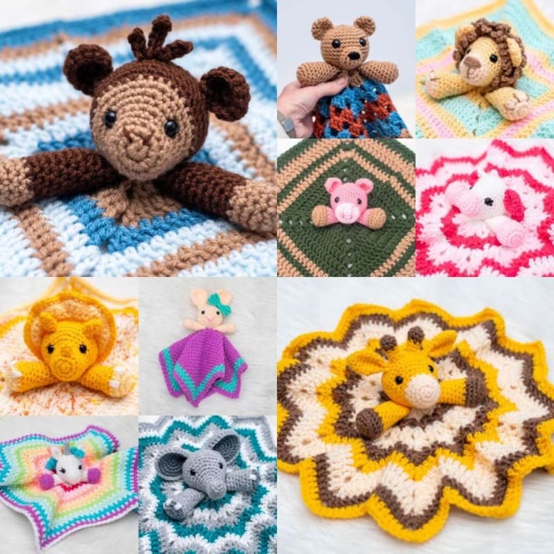 ## Baby Lovey Blanket
