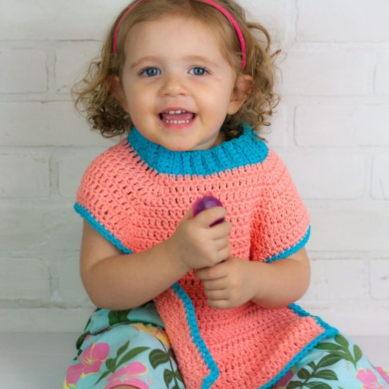 ## Easy Crochet Baby Bib