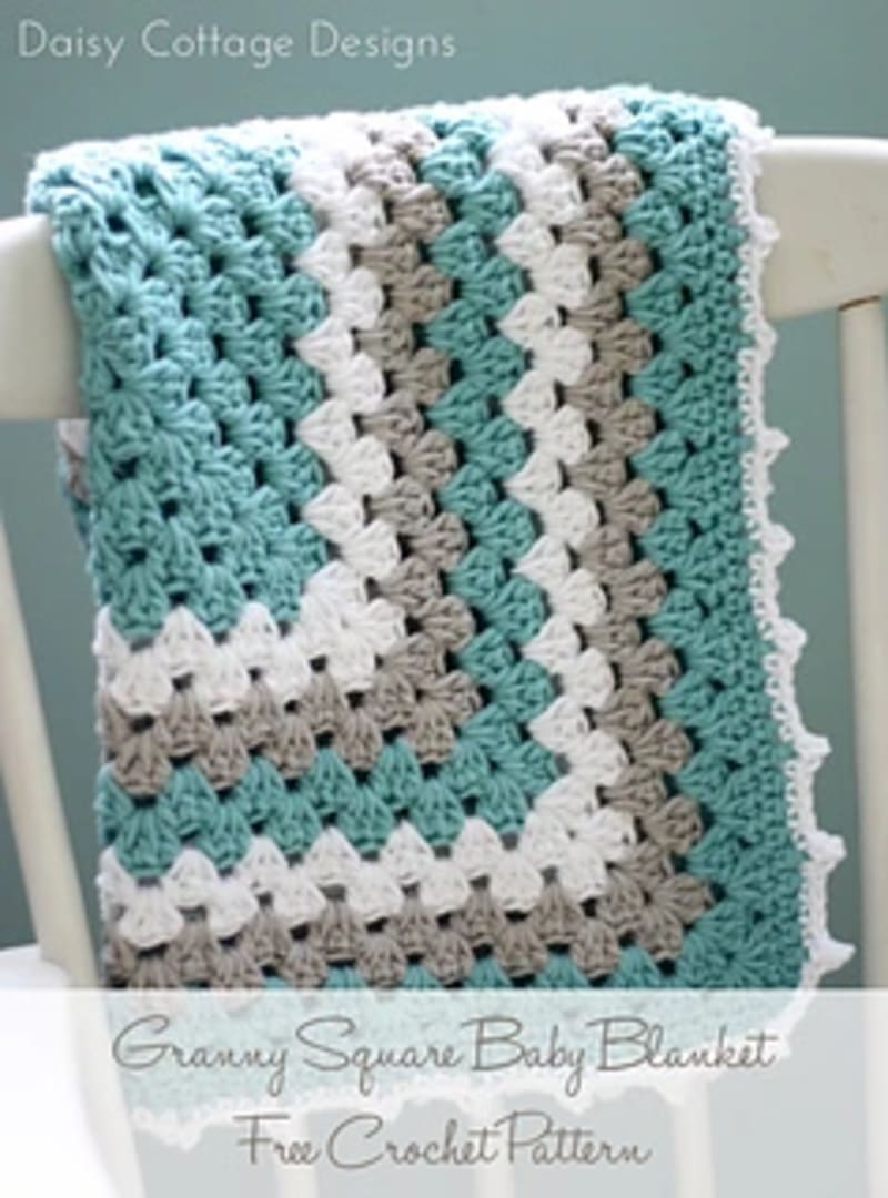 ## Granny Square Baby Blanket
