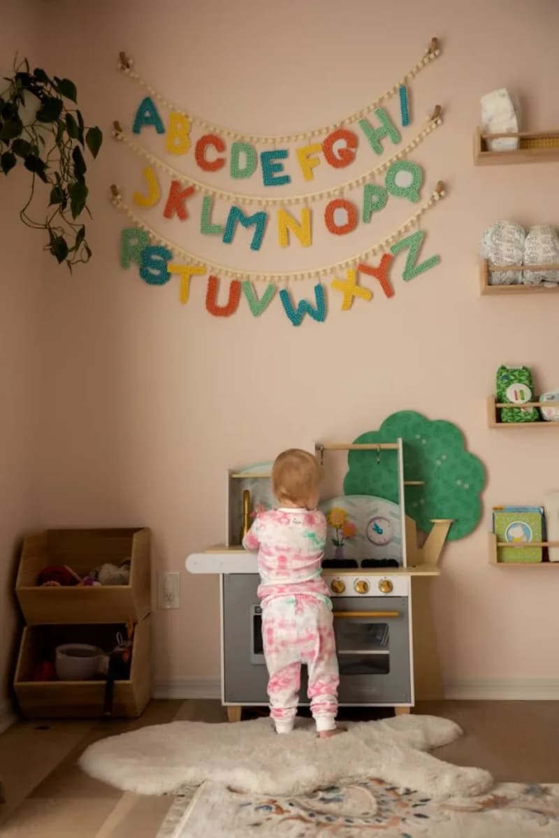 ## Alphabet Bunting Name Banner