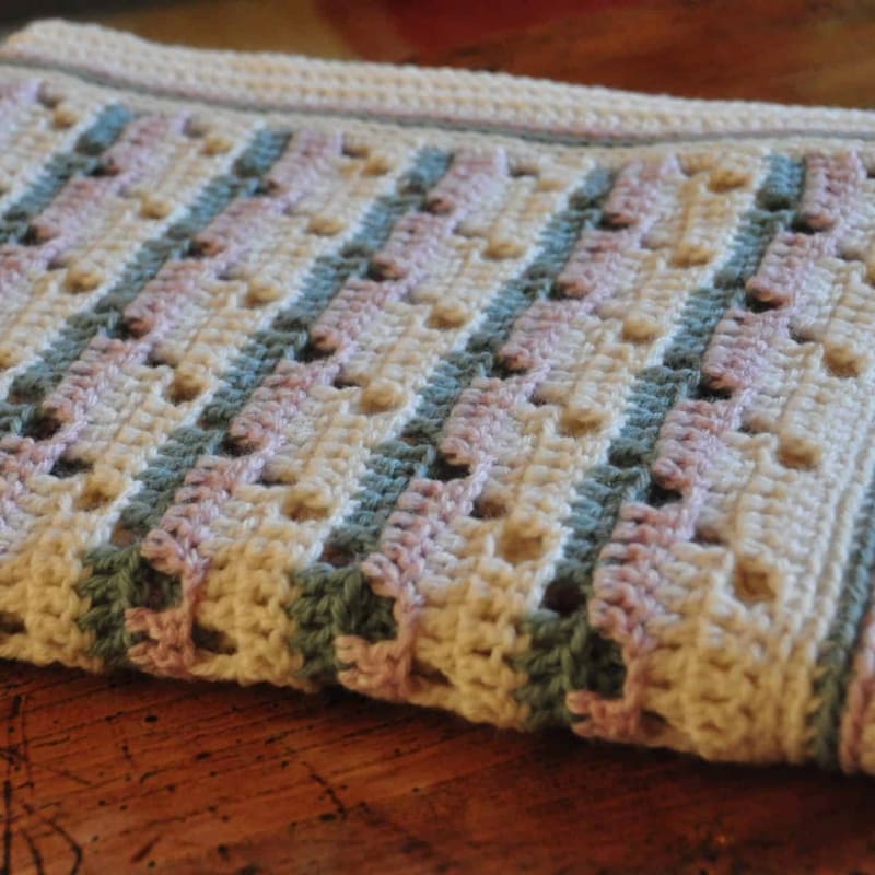 ## Soft Steps Baby Blanket