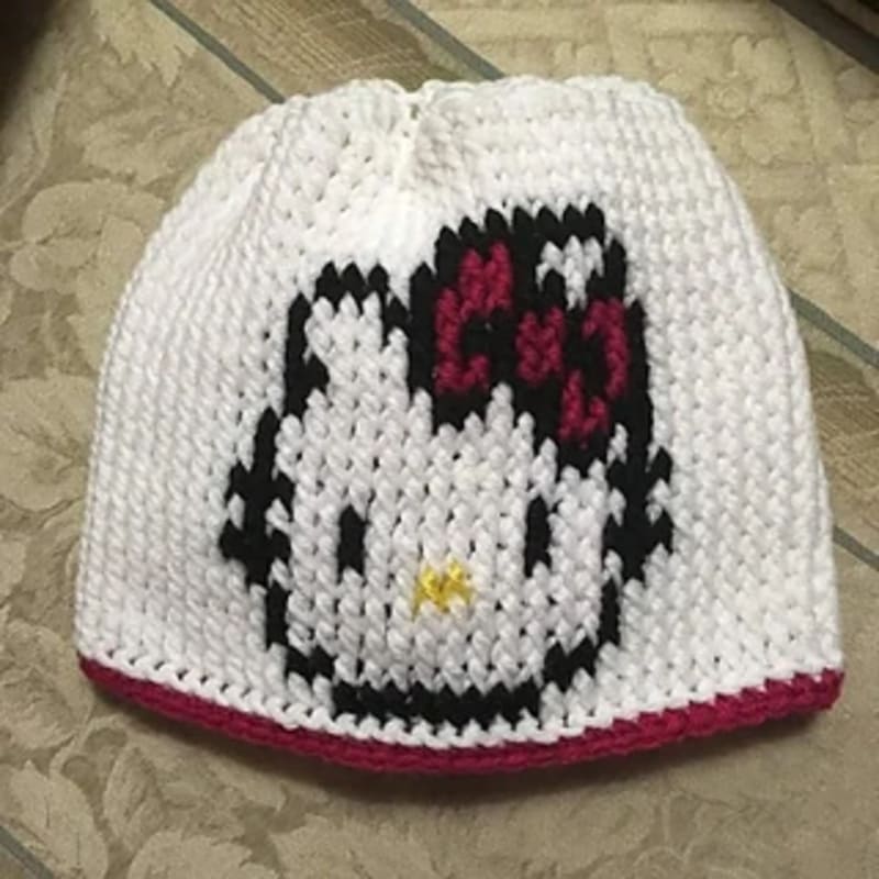 Hello Kitty Hat by Brenda Smith