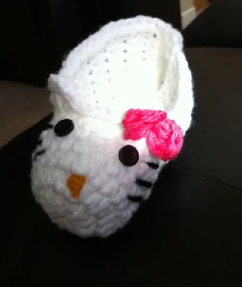 Hello Kitty-Inspired Slippers