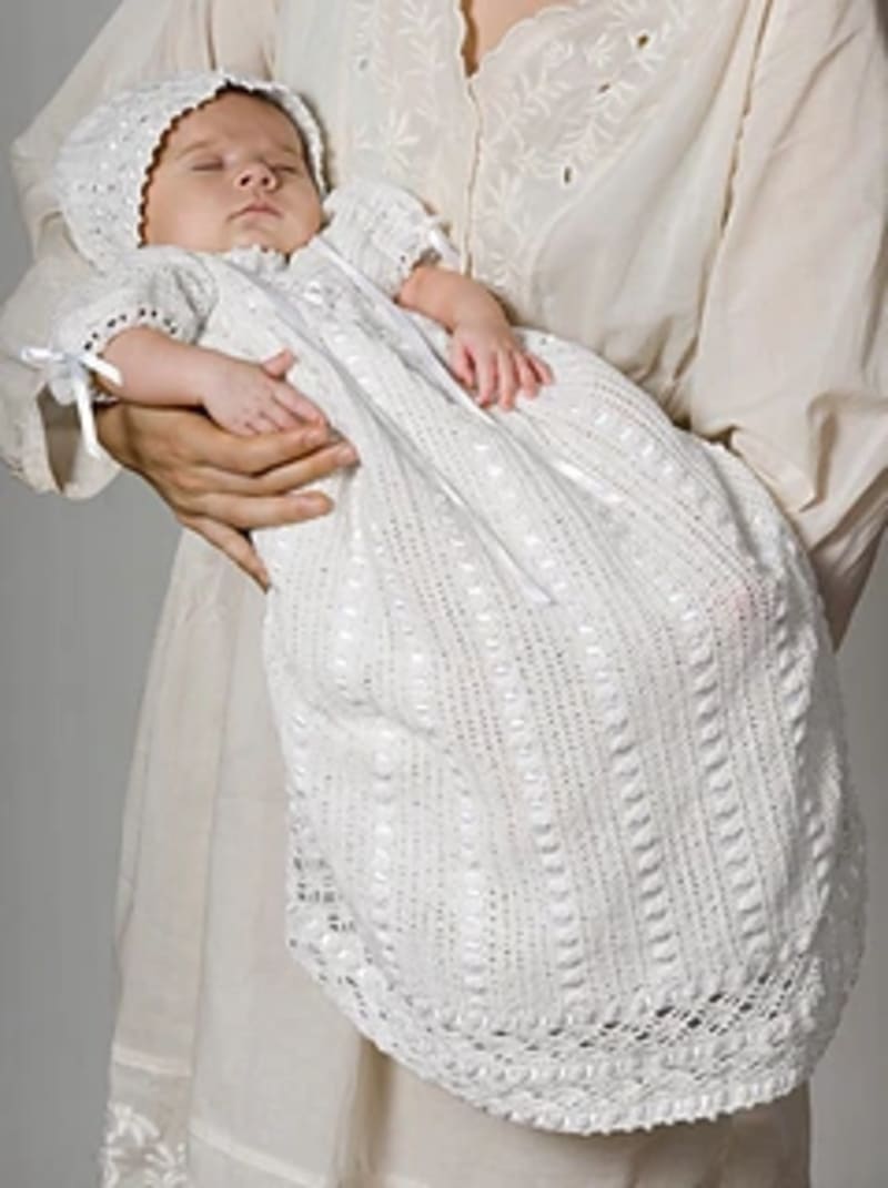 ## Heirloom Baby Christening Set by Michele Maks