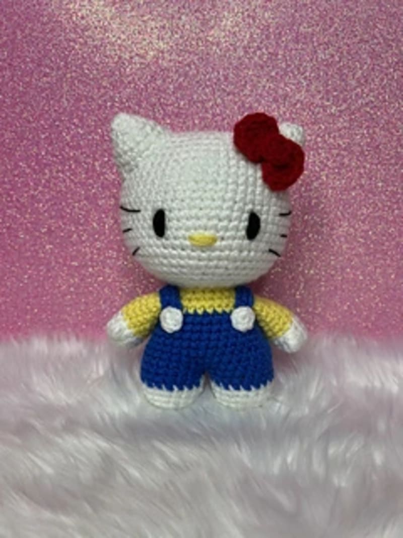 ## Hello Kitty Plush by Cutiepie Crochet