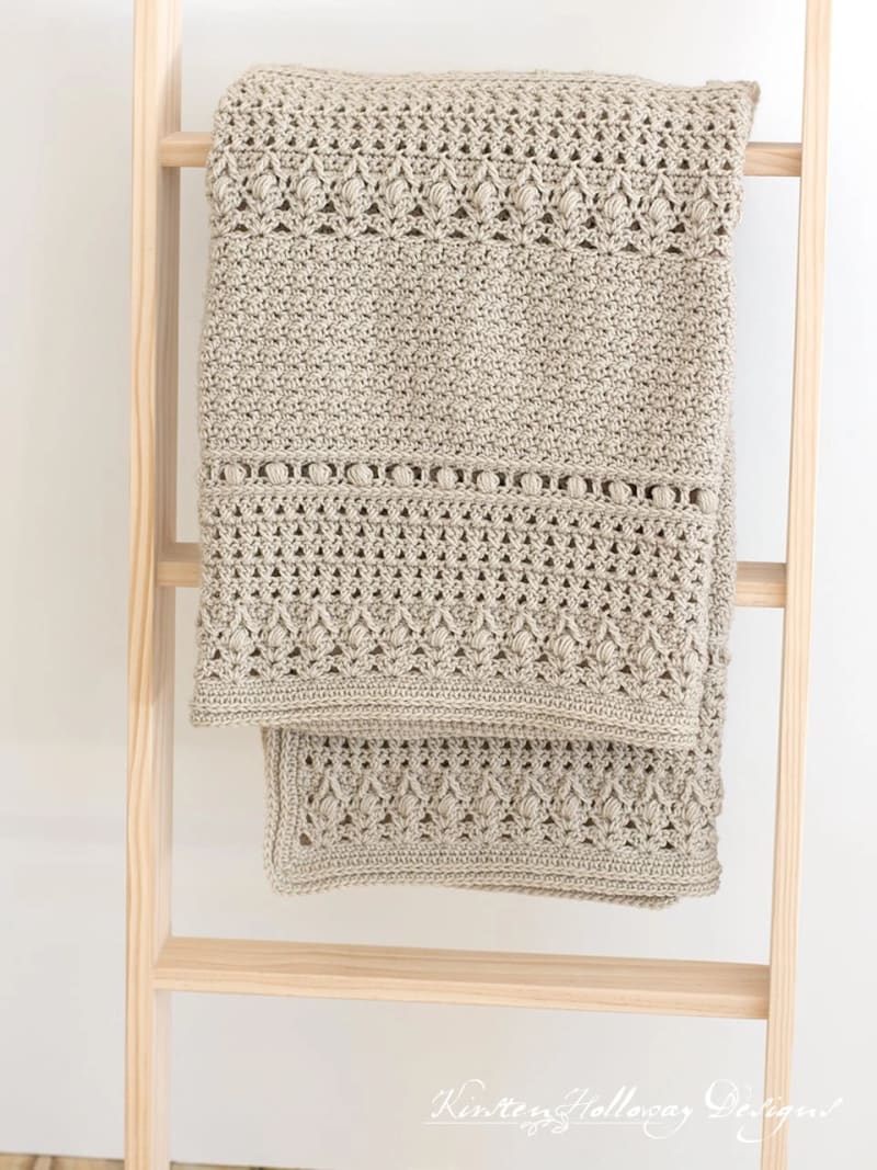 ## Crochet a Classic Baby Blanket by Kirsten Holloway