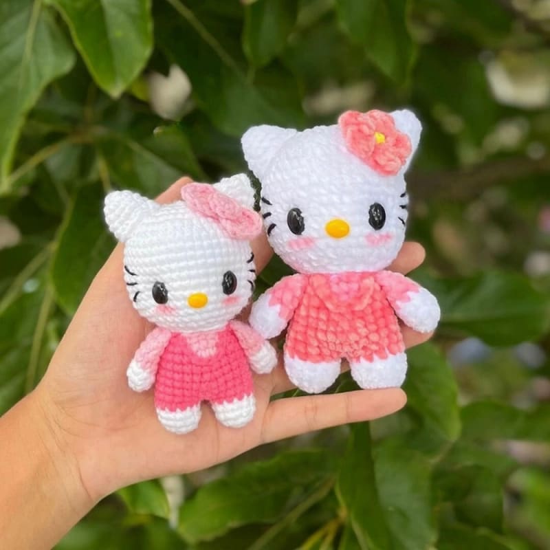 ## Simple Crochet Hello Kitty Pattern by Red Agape Blog