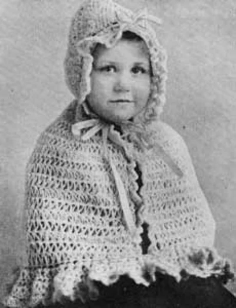 ## Baby Cape Pattern by Woolco Manual