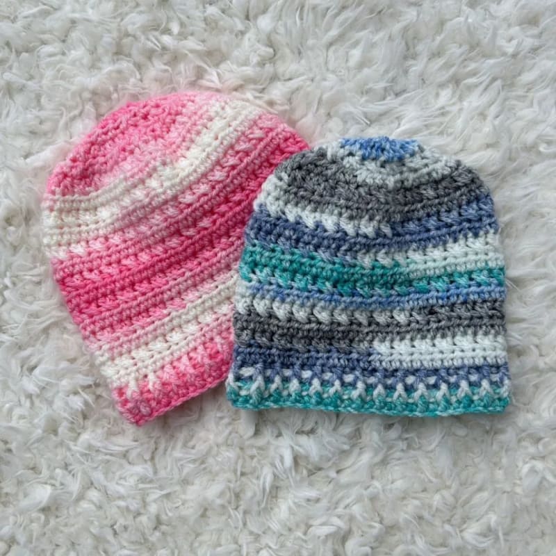 ## Tumble Creek Crochet Beanie by High Desert Yarn