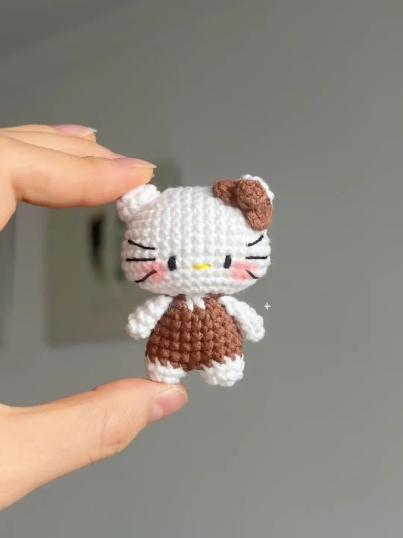 ## Hello Kitty Amigurumi Pattern by Hooked On Hook