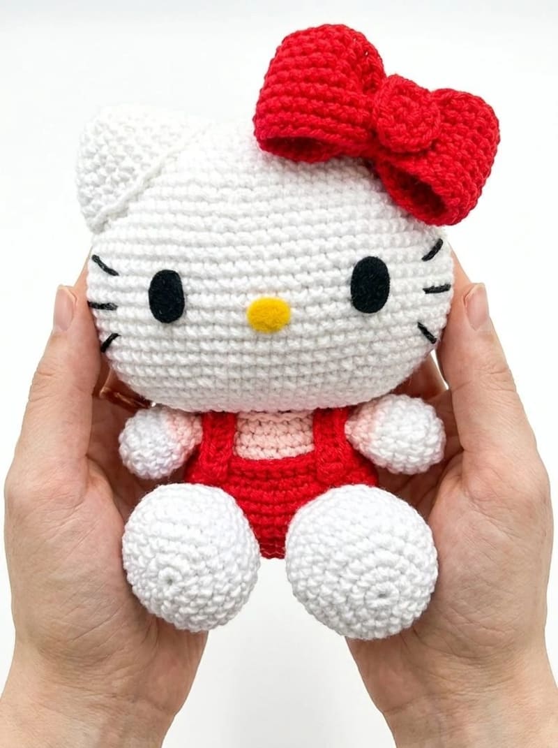 ## Hello Kitty Amigurumi by Crochet Inspo