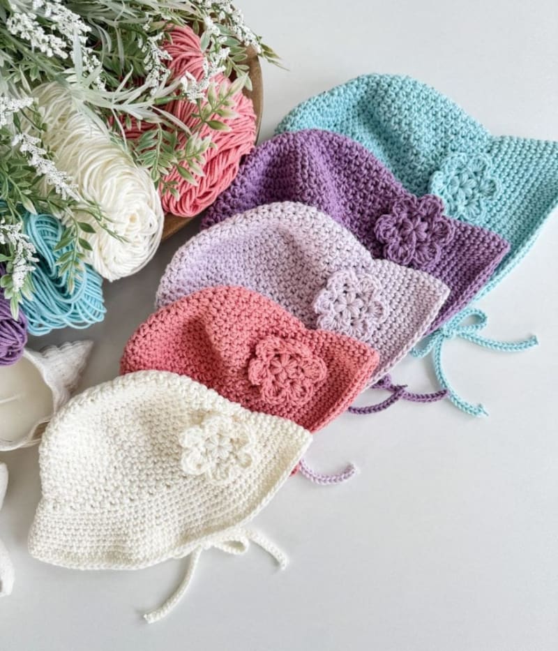 ## Baby Sand Sunhat by MJ's Off The Hook Designs
