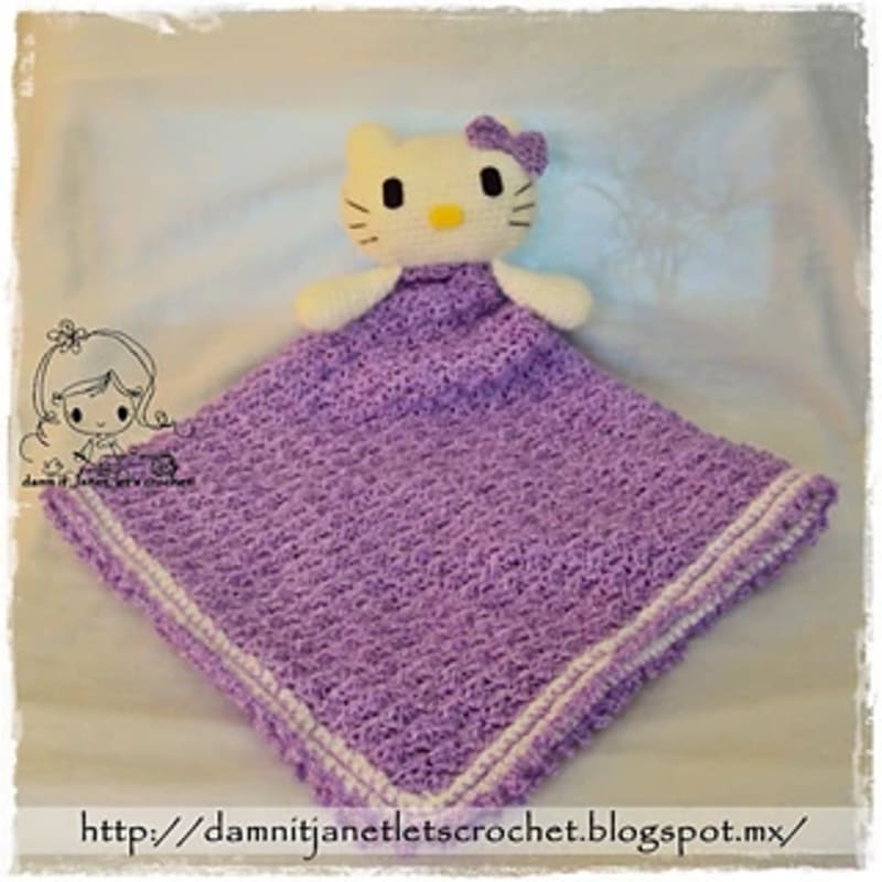 ## Hello Kitty Security Blanket by Janet Carrillo