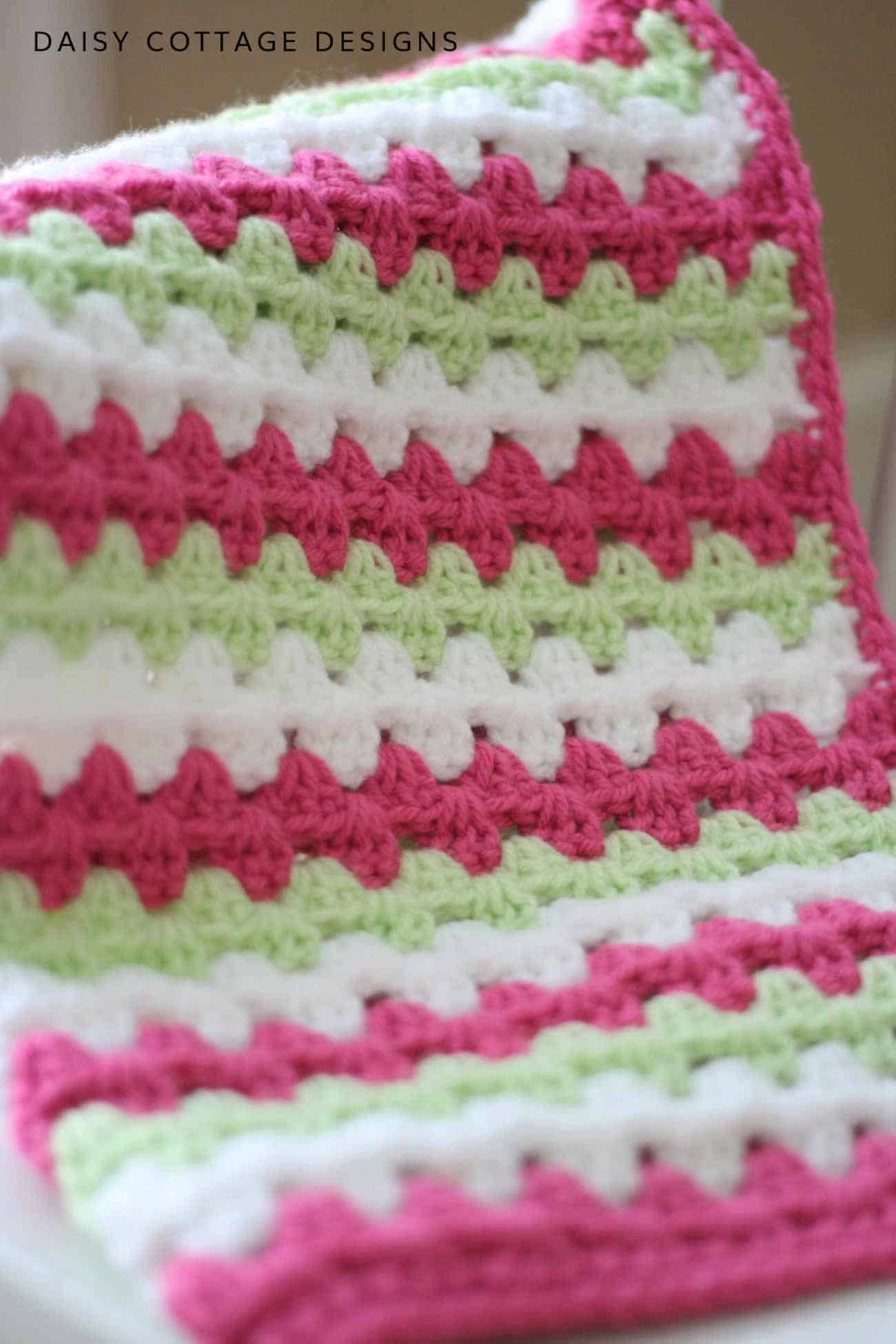 28. Granny Stripe Blanket Pattern