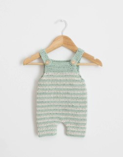 ### Calming Green Baby Romper