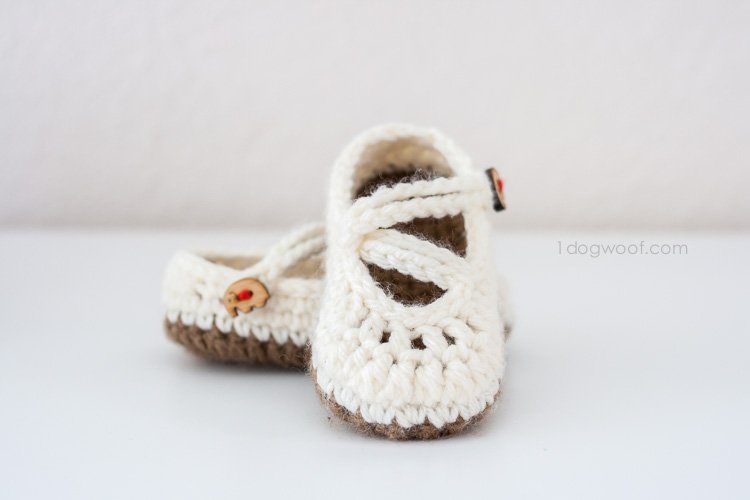 ### Double Strapped Baby Mary Janes