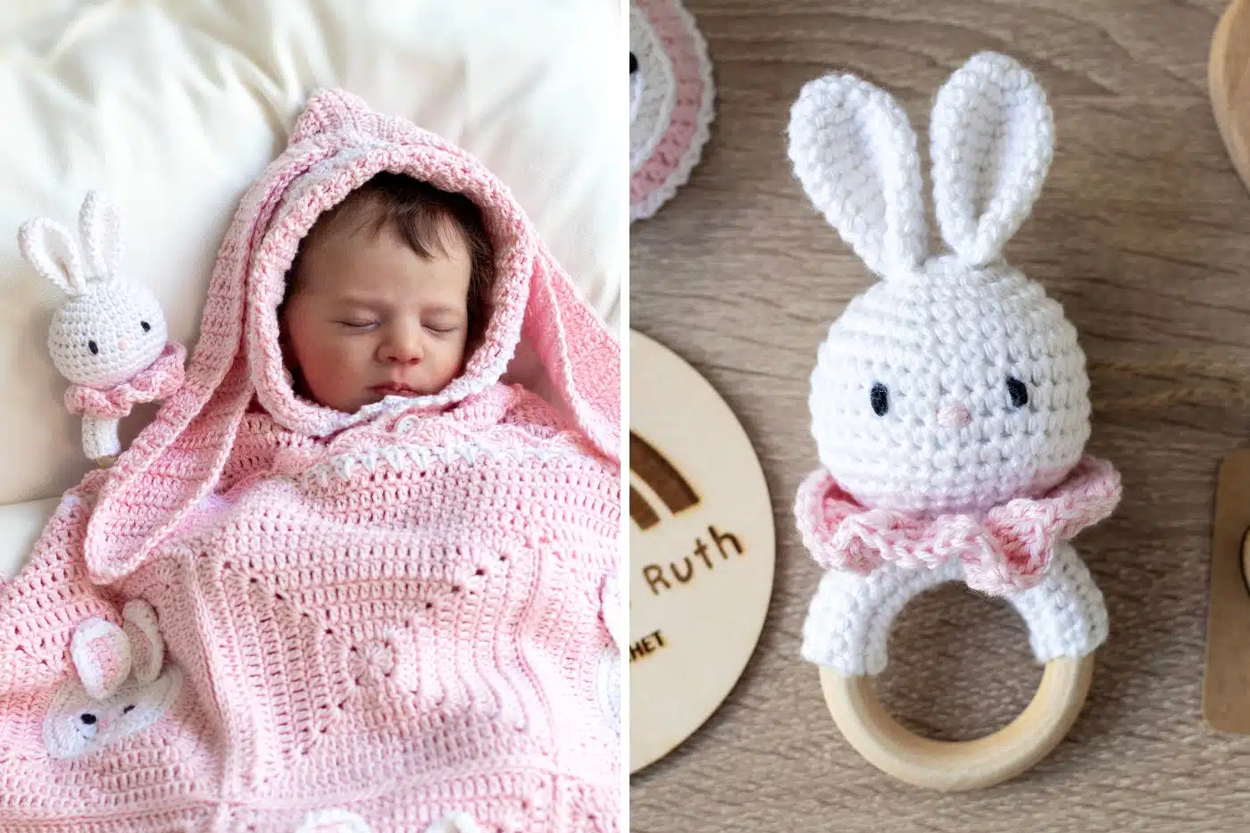 ### Bella the Bunny Teething Toy
