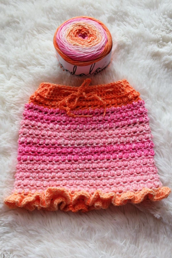 ### Little Textures Baby Skirt
