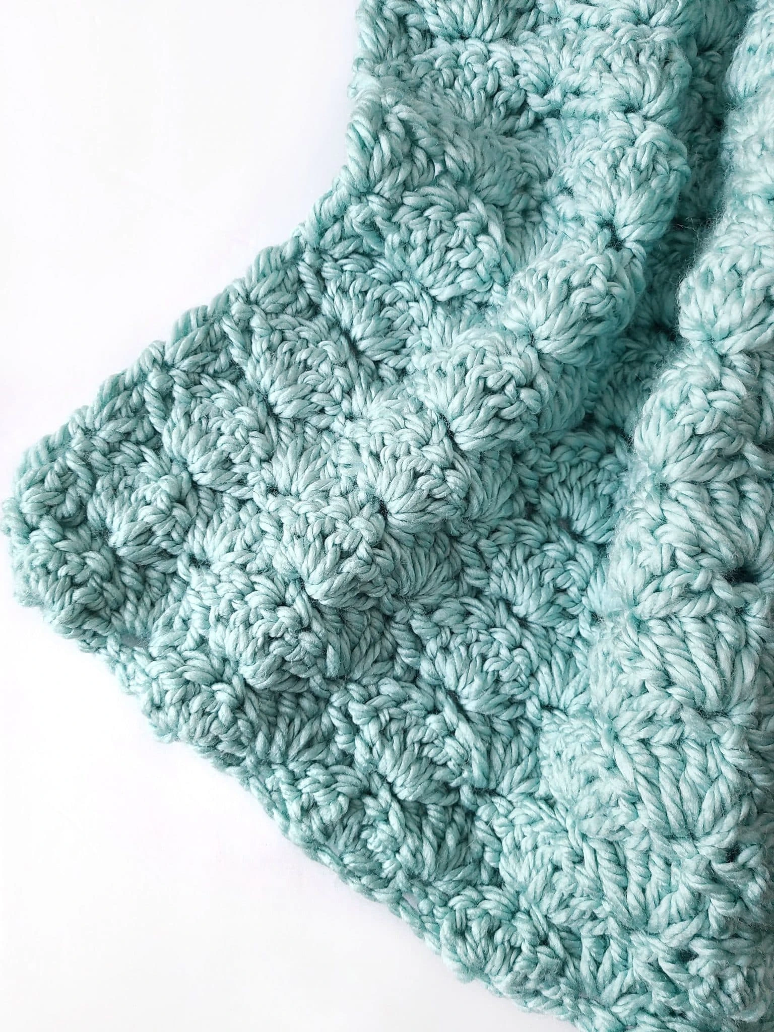 ## Easy Crochet Shell Stitch Baby Blanket
