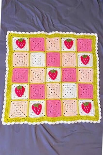 ## Strawberry Blanket by Kimberly Arenas