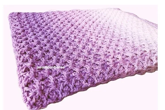 ## Millie Easy Crochet Baby Blanket